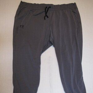 Under Armour Men's Loose Fit Dark Grey Joggers Size 3X (32)